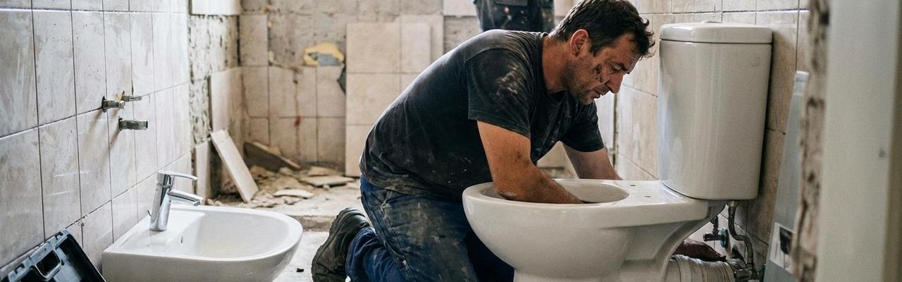 Instalación de sanitarios y grifería en Galdakao